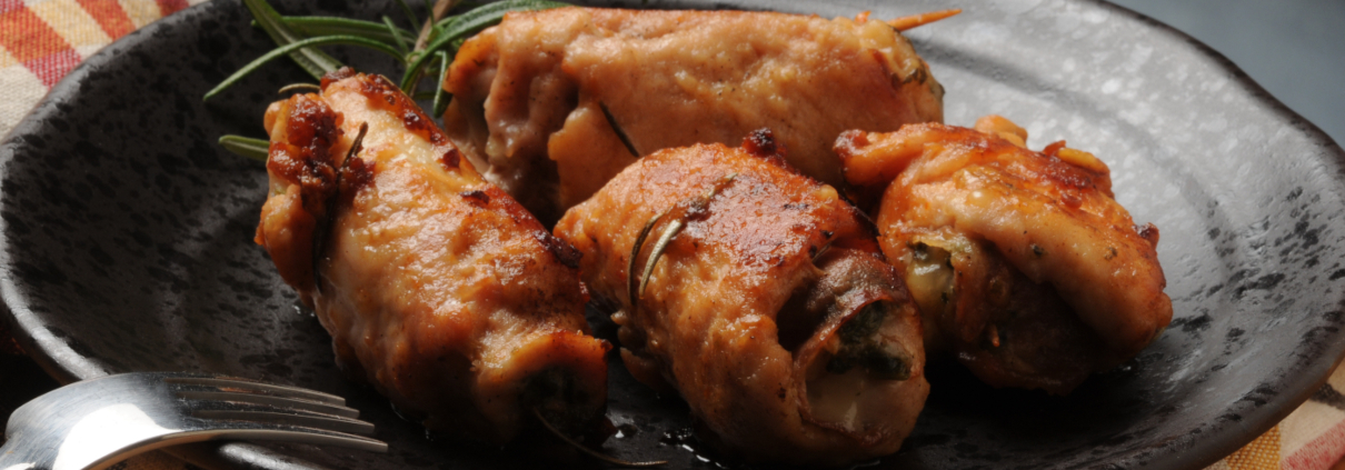 Involtini di manzo ripieni di Pecorino Toscano DOP