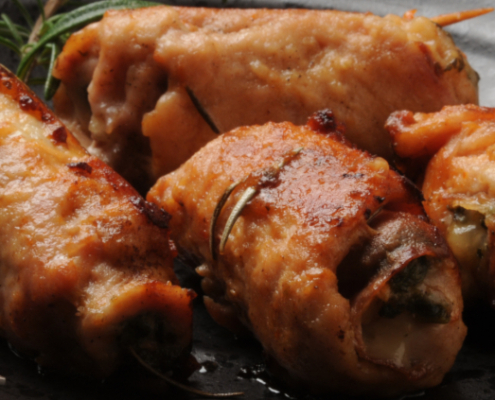 Involtini di manzo ripieni di Pecorino Toscano DOP