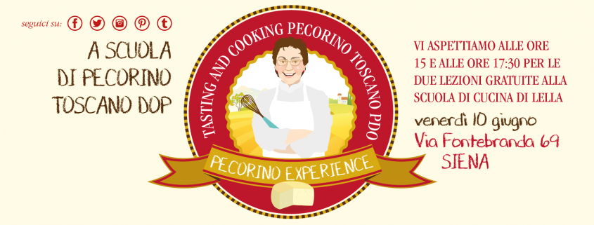 A scuola di Pecorino Toscano DOP - Scuola di Cucina di Lella - venerdì 10 giugno