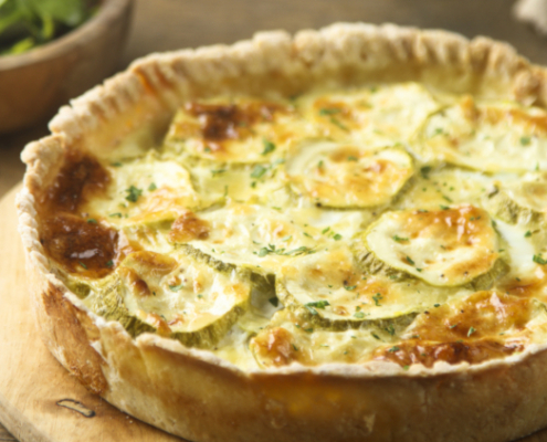 Quiche di zucchine e Pecorino Toscano DOP
