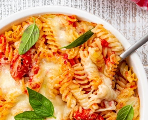 Fusilli with melted Pecorino Toscano PDO - ANTEPRIMA