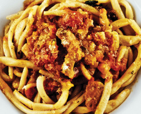 Pici all’amatriciana