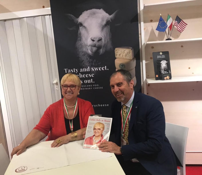 Con Lidia Bastianich