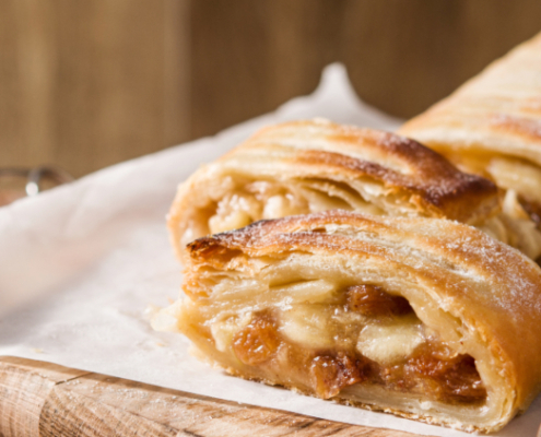 Strudel con Pecorino Toscano DOP